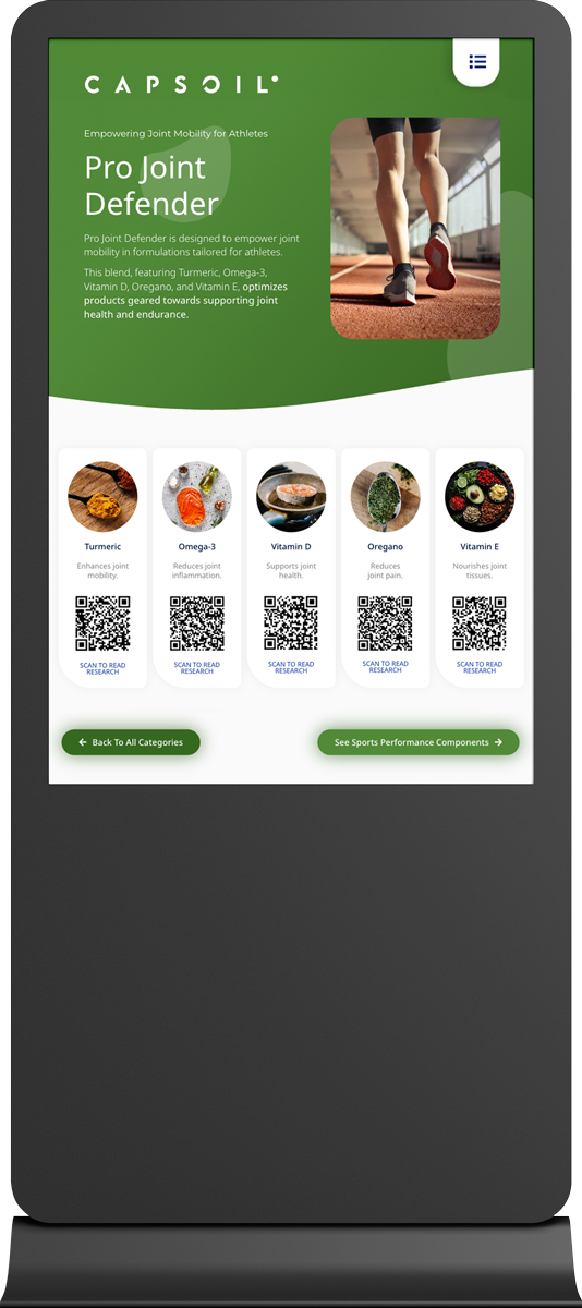 Capsoil Kiosk